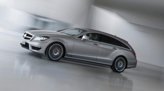 iata primele poze oficiale cu cls 63 amg shooting brake