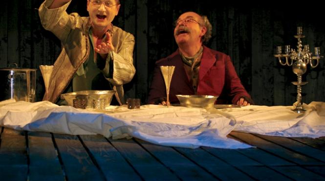 in zavoi reuniune a unor mari artisti de teatru