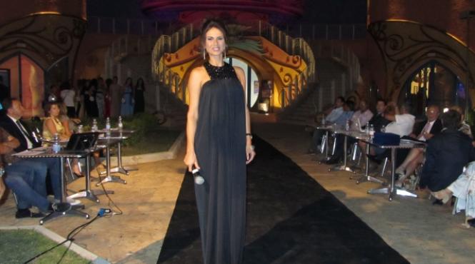 ramona badescu eleganta la roma intr o rochie mihaela drafta