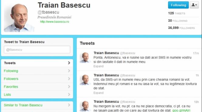 referendum 2012 traian basescu ii ataca pe ponta si antonescu pe twitter vezi de ce