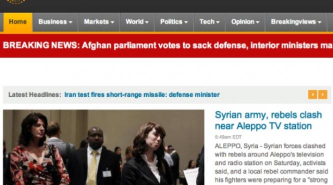 hackerii au spart site ul reuters