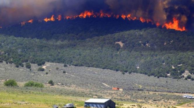 incendiile au izbucnit din nou in muntii bucegi
