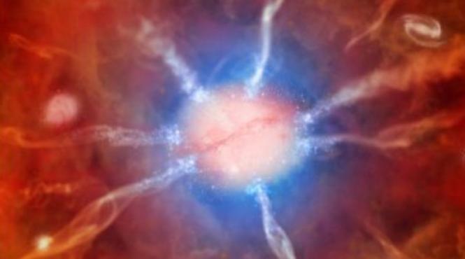 un roi de galaxii de dimensiuni record descoperit de astronomi