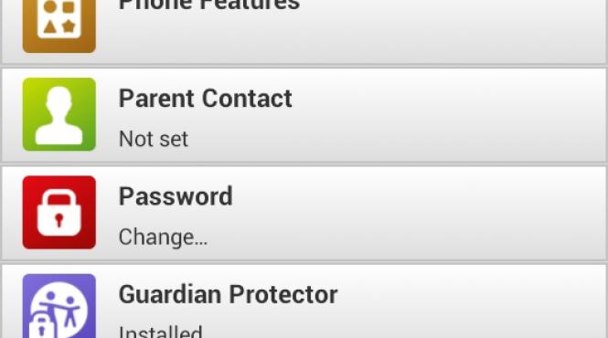 un guardian pentru celularele copiilor