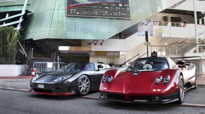 supercarurile din monaco