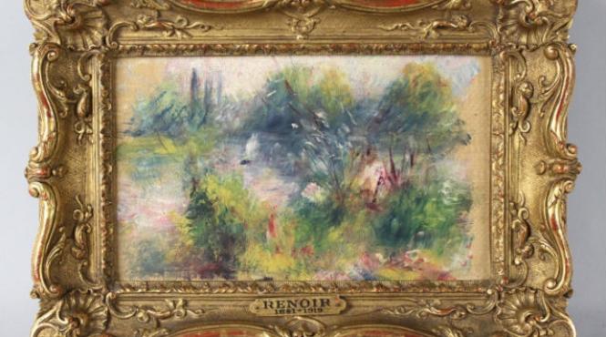 cel mai mare chilipir din lume cat a platit o americanca pe un renoir la talcioc