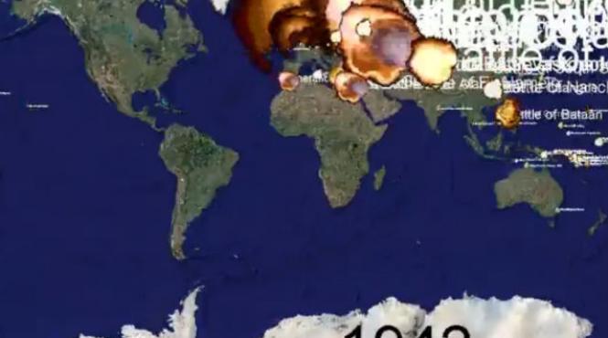 video 1000 de ani de razboaie in 5 minute ultimii 100 de ani au fost cei mai sangerosi