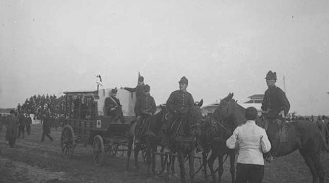 acum 100 de ani manevrele sanitare militare