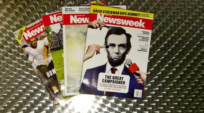 celebra revista newsweek renunta la versiunea tiparita