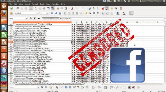date private facebook vandute online