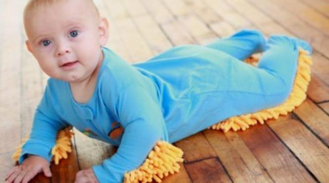 bebelu ul mop o companie americana crede ca nu i niciodata prea devreme sa pui copilul la munca