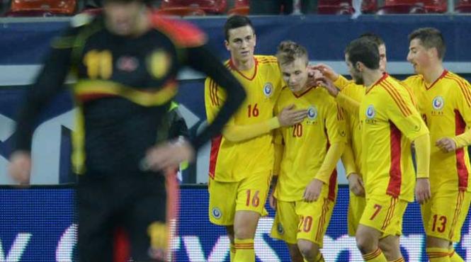 romania incheie cu zambetul pe buze anul fotbalistic 2012 2 1 cu belgia