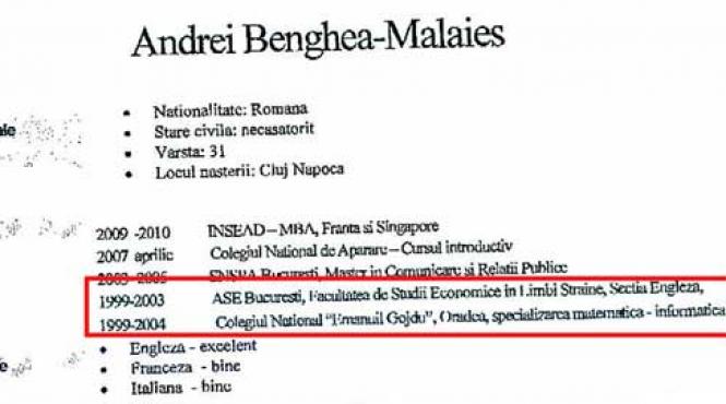 scantei la transelectrica directorul andrei benghea malaies a luat bac ul dupa ce a terminat facultatea