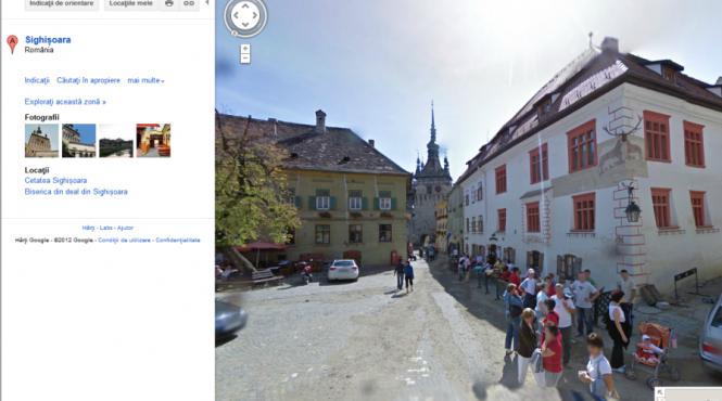 sighisoara google maps