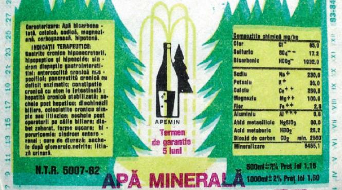 dispare apa minerala biborteni o sa bem minerala din dambovita
