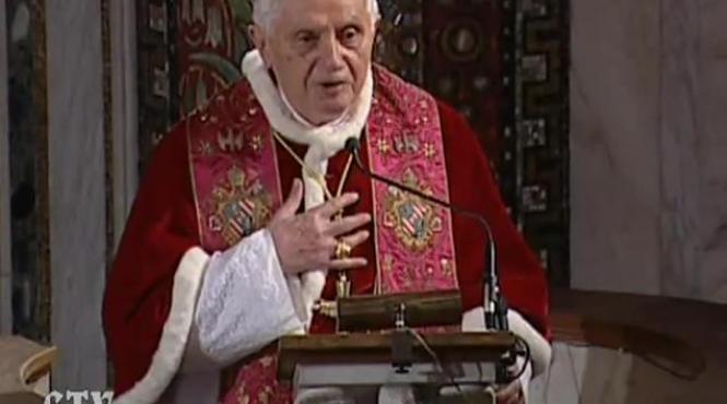 papa benedict al xvi lea calendarul crestin este gresit iisus s a nascut mai devreme