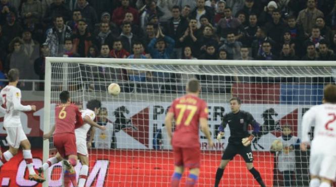 steaua umilita de stuttgart la bucuresti scor 1 5 si ros albastrii nu au voie sa piarda in danemarca daca mai vor in primavara europa league