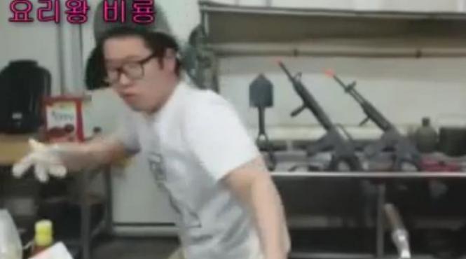 razi cu lacrimi un coreean descopera in direct la tv ca uleiul nu face casa buna cu apa video