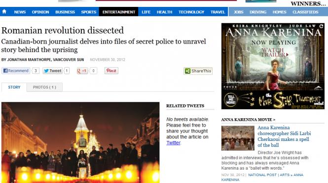 vancouver sun palma romaniei de ziua nationala