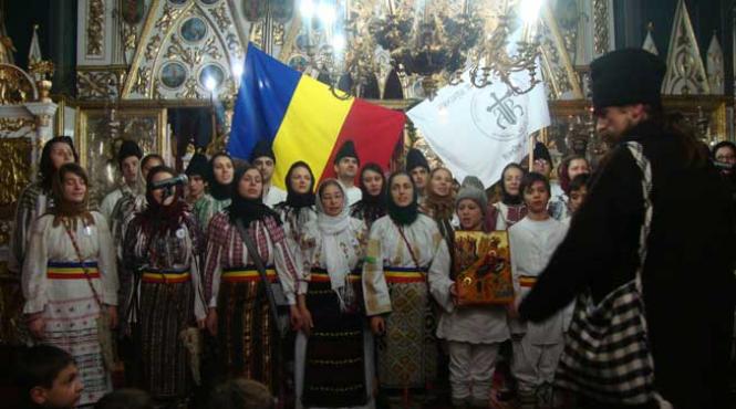 un cantec cu drag ingeri si pastori colinda pamantul