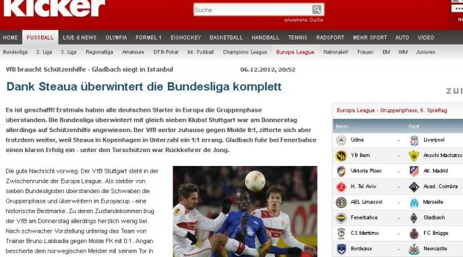 nemtii la picioarele stelei presa germana multumeste ros albastrilor danke steaua