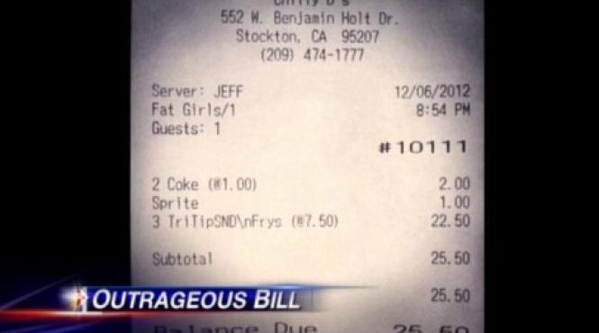 gafa incredibila un chelner a oripilat trei tinere intr un restaurant vezi ce le a scris pe nota de plata