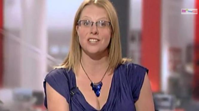 musafirul surpriza din studio un soarece isi face aparitia in timpul rubricii meteo video