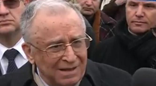 ion iliescu dupa ceremonia de incinerare a lui sergiu nicolaescu in pamant nu inseamna neaparat in groapa i cel care este ars i ii este impra tiata cenu a tot in pamant se intoarce