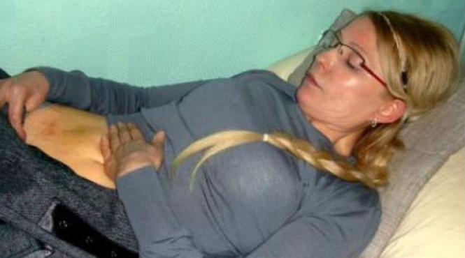 iulia timosenko s a baricadat in baie in semn de protest la adresa camerelor de luat vederi din spitalul penitenciar