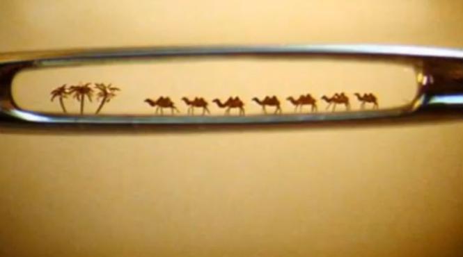 video un artist rus creeaza sculpturi mai mici decat boabele de orez