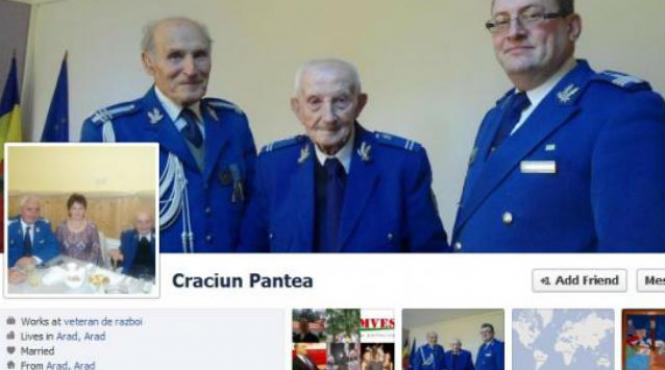 cel mai batran utilizator roman de facebook s a nascut pe vremea trenurilor cu aburi iar acum este un impatimit al internetului