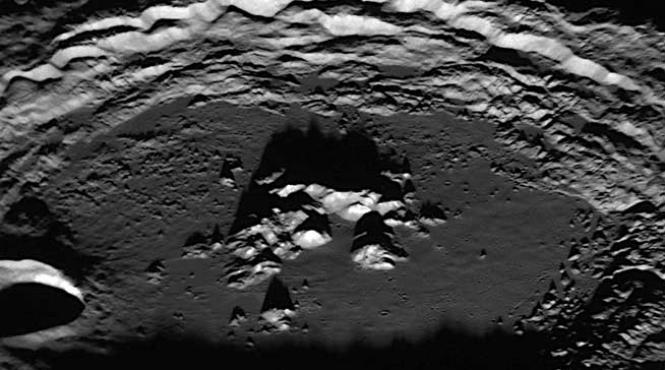 nasa crater eminescu planeta mercur