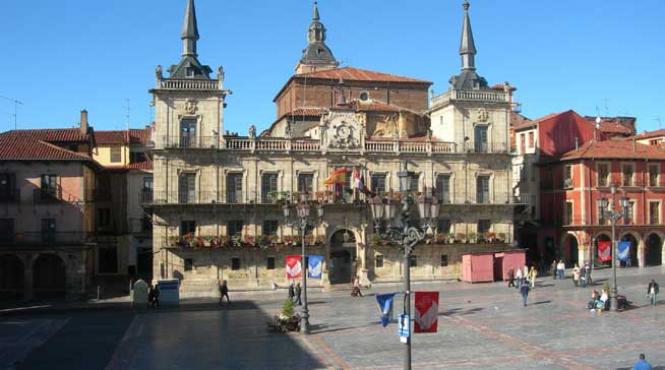 plaza mayor leon