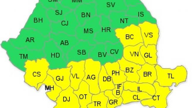 anm va emite avertizare de ninsori si viscol pentru sudul tarii al moldovei si dobrogea avertizarea va intra in vigoare joi la ora 18