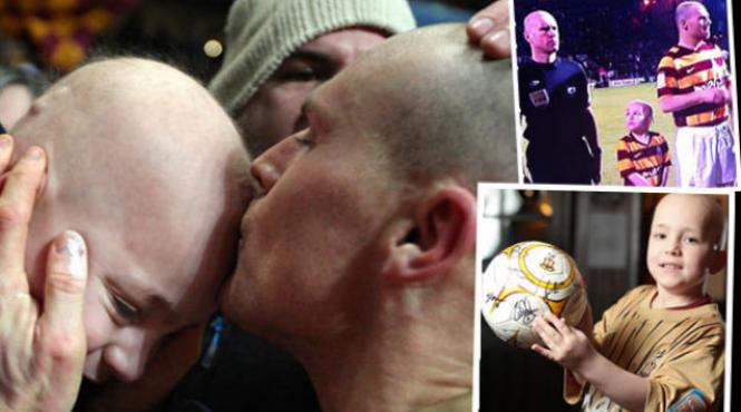 baietel bolnav cancer cadou