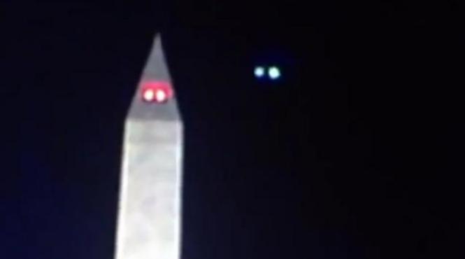 ozn la festivitatea de investitura a obama obiect ciudat filmat de televiziunea fox news video