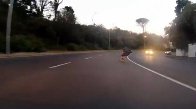 tanar viteza skateboard spoofing nek cam kloof