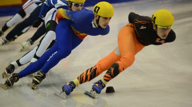 short track proba la cort romanul emil imre a ratat medalia in proba de short track 1 500 metri din cauza unei cazaturi