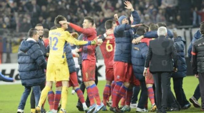 steaua a condus ajax cu 2 0 inaintea loviturilor de departajare vezi penalty urile video