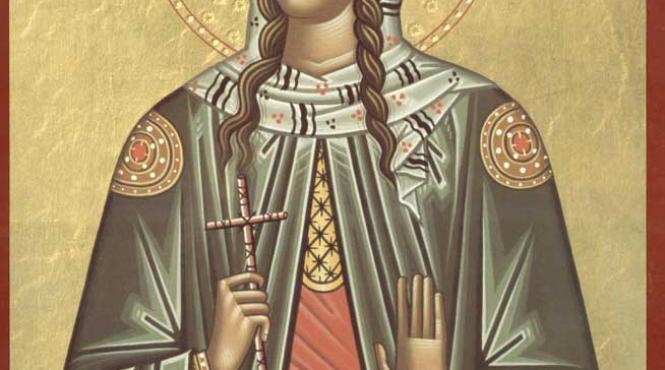 sfanta mucenita fotini cea luminata intocmai cu apostolii