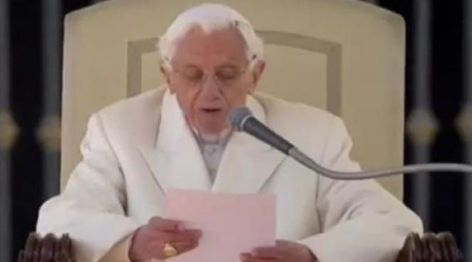 benedict al xvi lea mesaj pe twitter dupa ultimul sau act public la vatican