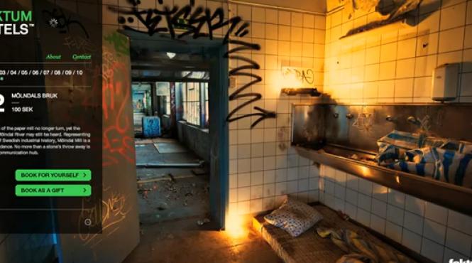 a fost inaugurat hotelul oamenilor strazii in suedia vezi unde sunt amplasate camerele si cat costa o noapte de cazare video