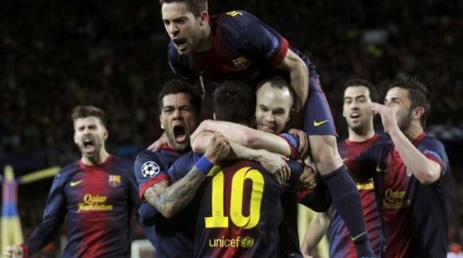 grande barcelona catalanii s au calificat in sferturile ligii campionilor dupa 4 0 in returul cu milan