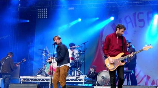 kaiser chiefs in prima zi la peninsula fest 2013