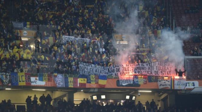 denunt penal pentru profanarea drapelului maghiar la romania olanda