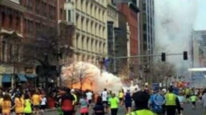 boston explozii maraton video
