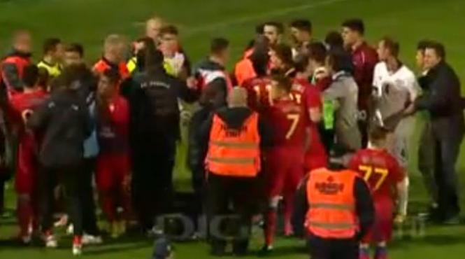 suporteri retinuti dupa incidentele de la derby ul rapid steaua clubul giulestean amendat cu 60 000 de lei