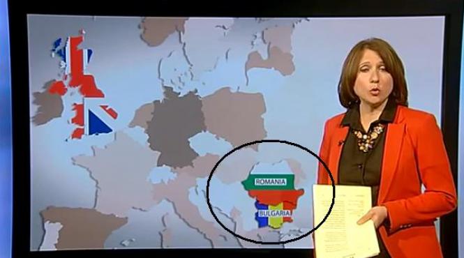 bbc gafeaza puternic postul britanic de televiziune a prezentat eronat culorile steagului romaniei