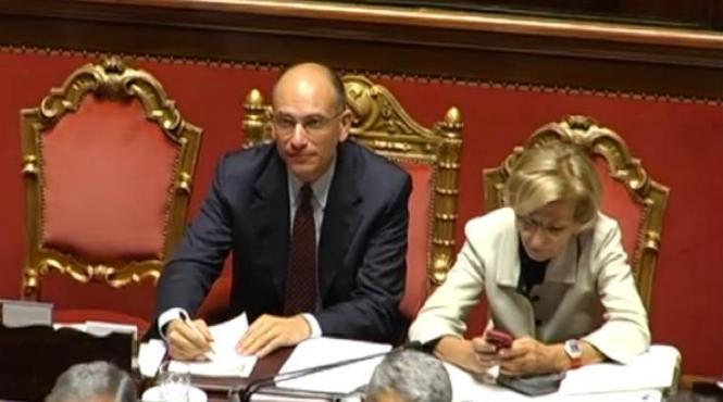 senatorii italieni au votat in favoarea guvernului condus de enrico letta