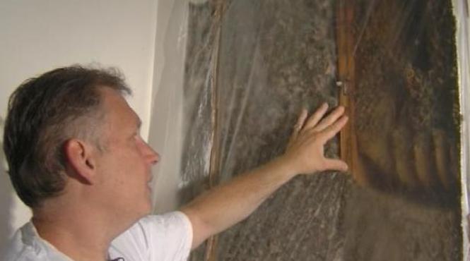 a incremenit cand a vazut asa ceva ce a descoperit un barbat in peretele dormitorului video